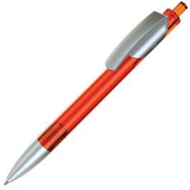 Шариковая ручка, оранжевый/серебристый