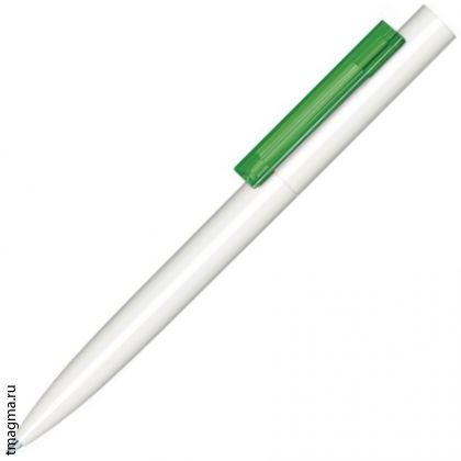 ручка Senator Headliner Polished Basic, белая/зелная 347