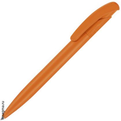 ручка Сенатор с логотипом, SENATOR Nature Plus, оранжевая