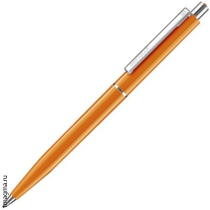 ручка Сенатор с логотипом, SENATOR Point Polished, полностью оранжевая