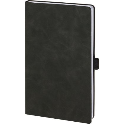 Недатированный ежедневник с гибкой обложкой и петлей для ручки Nubuck Touch А5 (13х21 см)