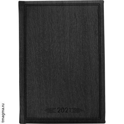 Ежедневник Wood, A5, черныйдатированный ежедневник А5 с имитацией фактуры дерева, блок из 352 с. включая информационный раздел, карту России и мира, белая бумага. На обложке декоративное тиснение цифр года датированный ежедневник с тиснением