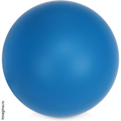 мячики антистресс с логотипом, цвет - голубой