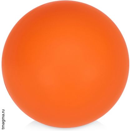 мячики антистресс с логотипом, цвет - оранжевый
