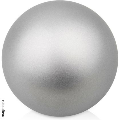 мячики антистресс с логотипом, цвет - серебристый