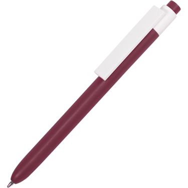 Шариковая ручка, бордовый/белый