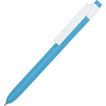 Шариковая ручка, голубой/белый