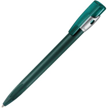 Шариковая ручка, зеленый/серебристый