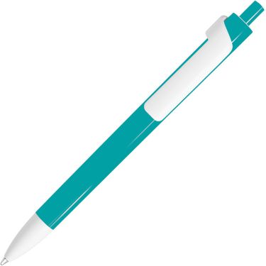 Шариковая ручка, бирюзовый/белый