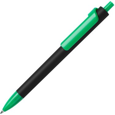 Шариковая ручка, черный/зеленый