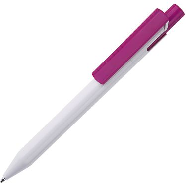 Шариковая ручка, розовый/белый