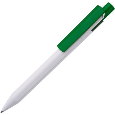 Шариковая ручка, зеленый/белый