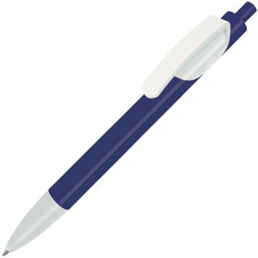 Шариковая ручка, ярко-синий/белый