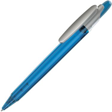 Шариковая ручка, голубой/серебристый
