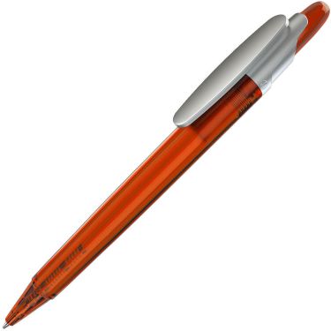 Шариковая ручка, оранжевый/серебристый