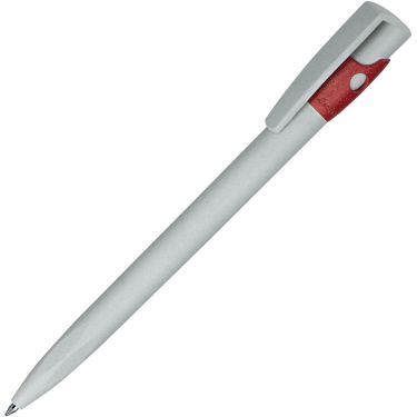 Шариковая ручка, серый/красный