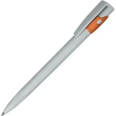 Шариковая ручка, серый/оранжевый