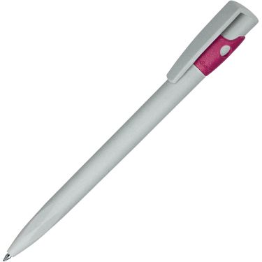 Шариковая ручка, серый/розовый