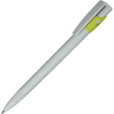 Шариковая ручка, серый/светло-зеленый