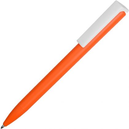 Шариковая ручка, оранжевый/белый