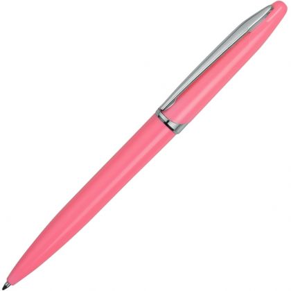 Шариковая ручка, розовый/серебристый
