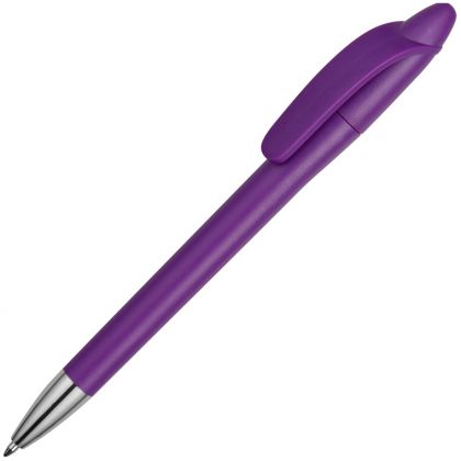 Шариковая ручка, фиолетовый/серебристый