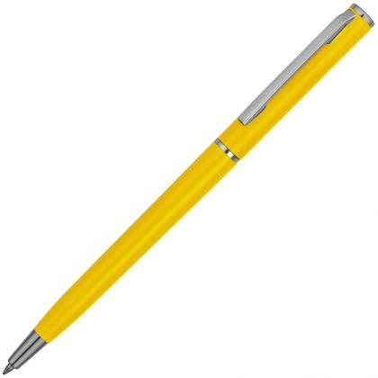 Шариковая ручка, желтый/серебристый
