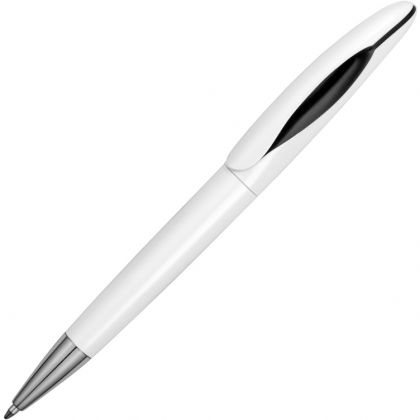 Шариковая ручка, белый/черный