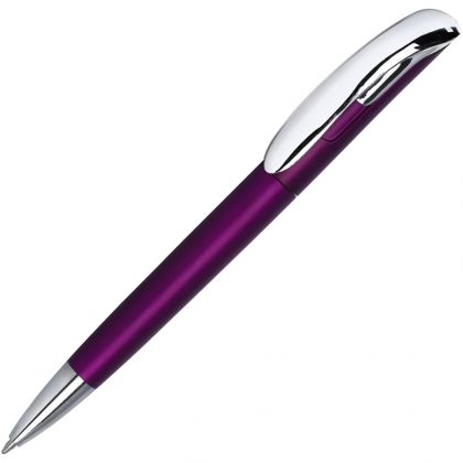 Шариковая ручка, фиолетовый/серебристый