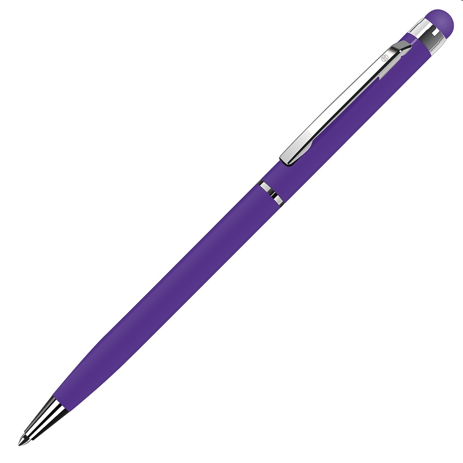 ручка со стилусом, фиолетовая