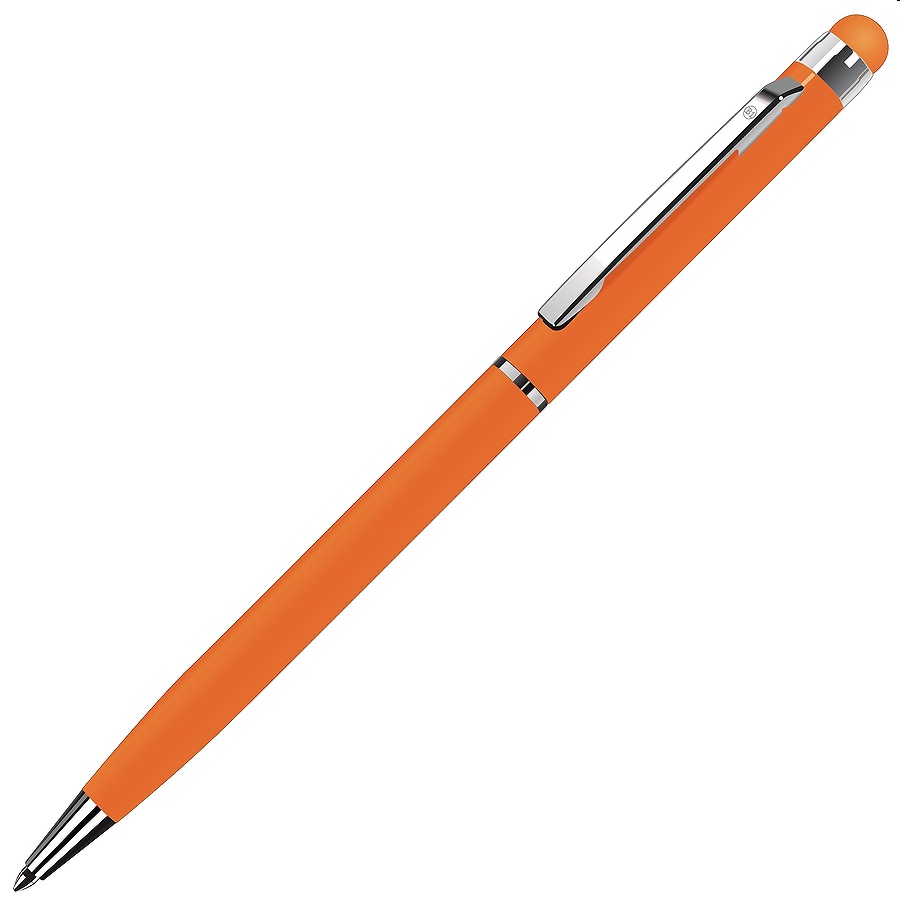 ручка со стилусом, оранжевая