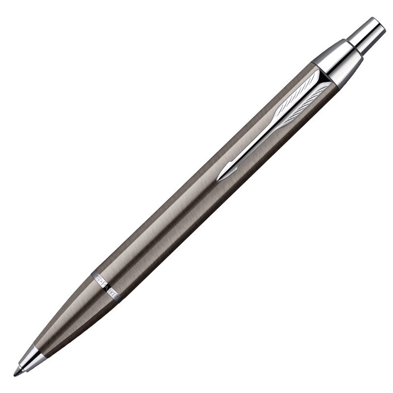 Шариковая ручка Parker IM Gun Metal CT с гравировкой на заказ