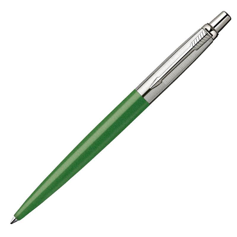 Шариковая ручка Parker Jotter 125th зеленая с гравировкой на заказ