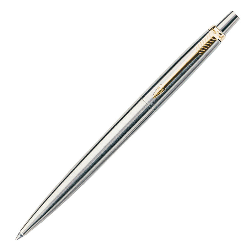Шариковая ручка Parker Jotter Stainless Steel GT с гравировкой на заказ