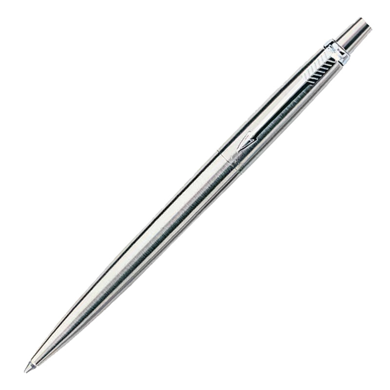 Шариковая ручка Parker Jotter Stainless Steel CT с гравировкой на заказ