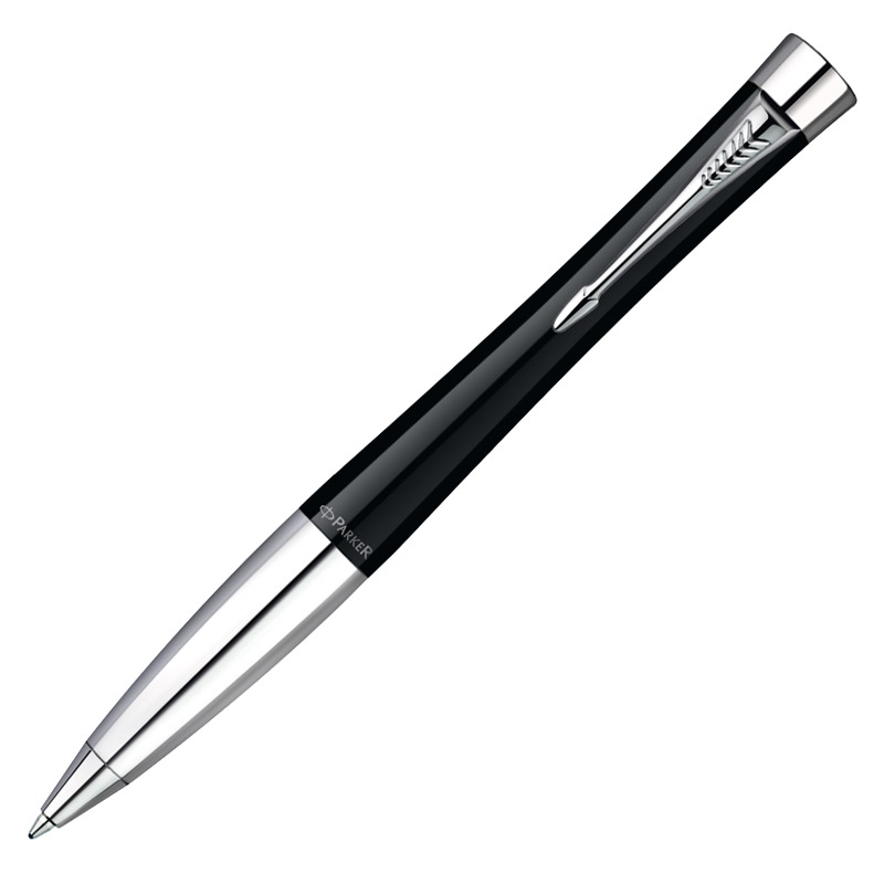 Шариковая ручка Parker Urban London Cab Black CT с гравировкой на заказ