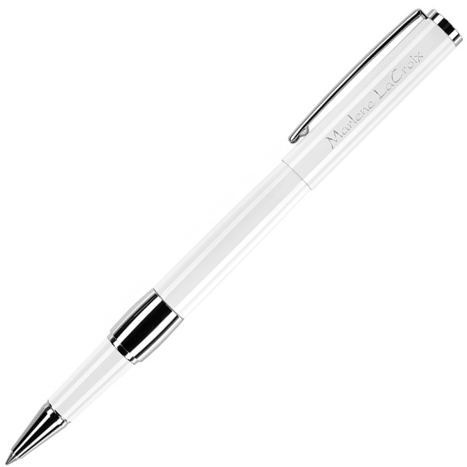 ручка роллер Сенатор с логотипом, SENATOR Image, белый