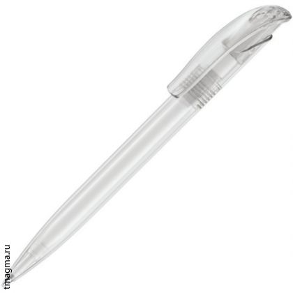 ручка Сенатор с логотипом, модель Senator Challenger Frost, цвет - белый