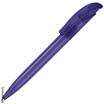 ручка Сенатор с логотипом, модель Senator Challenger Frost, цвет - фиолетовый