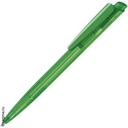 ручка Сенатор с логотипом, SENATOR Dart Clear, зеленая прозрачная
