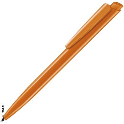 ручка Сенатор с логотипом, SENATOR Dart Polished, полностью оранжевая