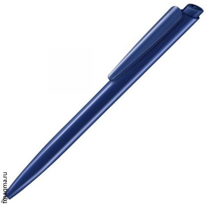 ручка Сенатор с логотипом, SENATOR Dart Polished, полностью темно-синяя