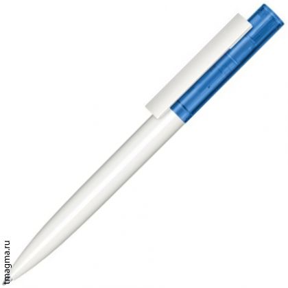 ручка Senator Headliner Clear Basic, белая/синяя 2935