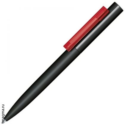 ручка Senator Headliner Soft Touch, черная/красная