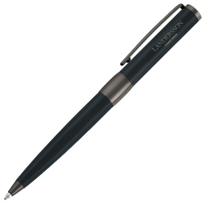 ручка Сенатор с логотипом, SENATOR Image, черный