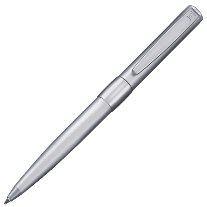 ручка Сенатор с логотипом, SENATOR Image Chrome, серебристый
