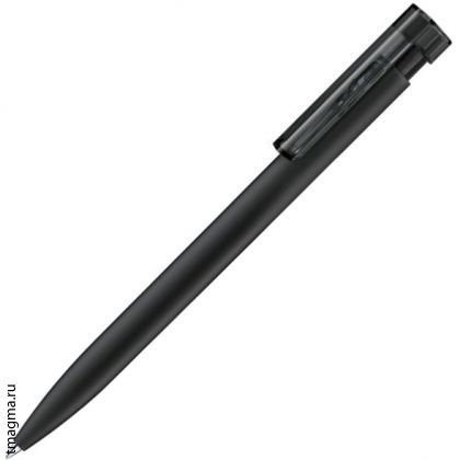ручка Senator Liberty Soft Touch Clip Clear, черная