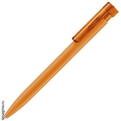 ручка Senator Liberty Soft Touch Clip Clear, оранжевая