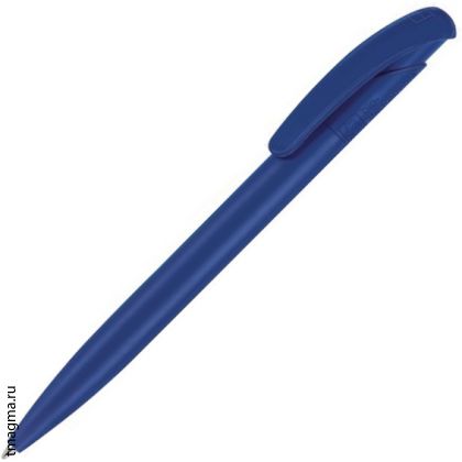 ручка Сенатор с логотипом, SENATOR Nature Plus, темно-синяя