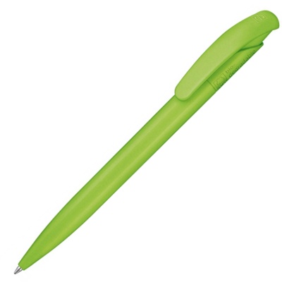 ручка Сенатор с логотипом, SENATOR Nature Plus, салатовая